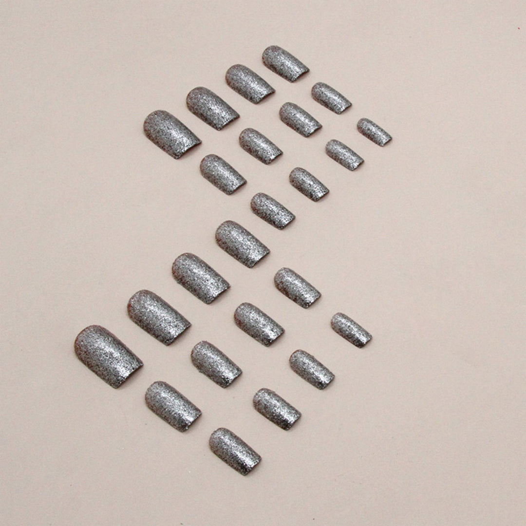 Glittery Press-On Nail Extensions Stornfield