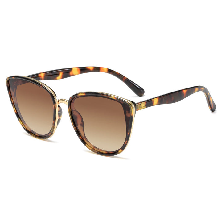 Women Cat-Eye Sunglasses with Transparent Frame and UV Protection Stornfield