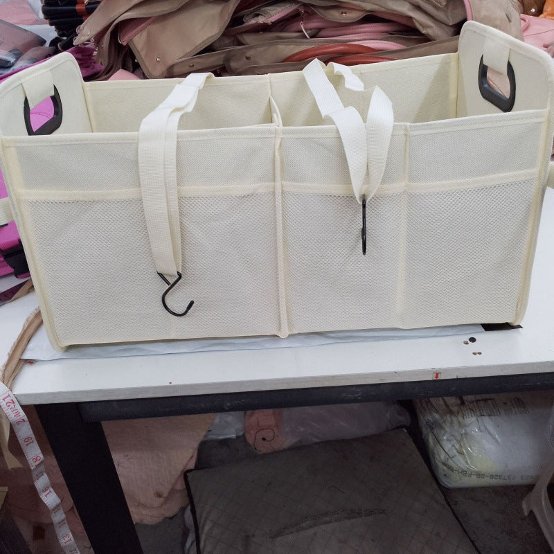 Organizer storage basket with side compartments Stornfield