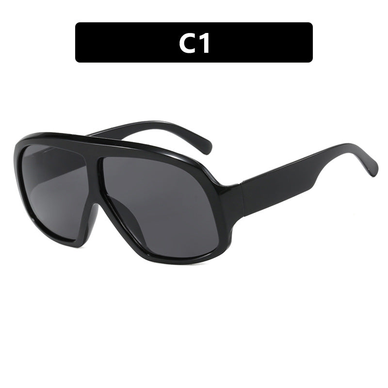 Ladies oversized sunglasses in fashionable tortoiseshell pattern Stornfield
