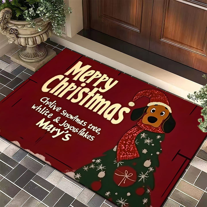 Decorative Christmas-Themed Entrance Mat Stornfield