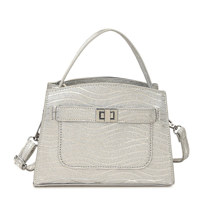 Elegant Structured Handheld Tote