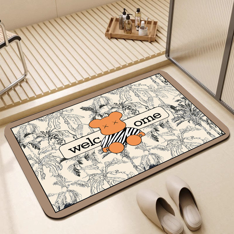 Decorative Cartoon-Themed Floor Mat Stornfield