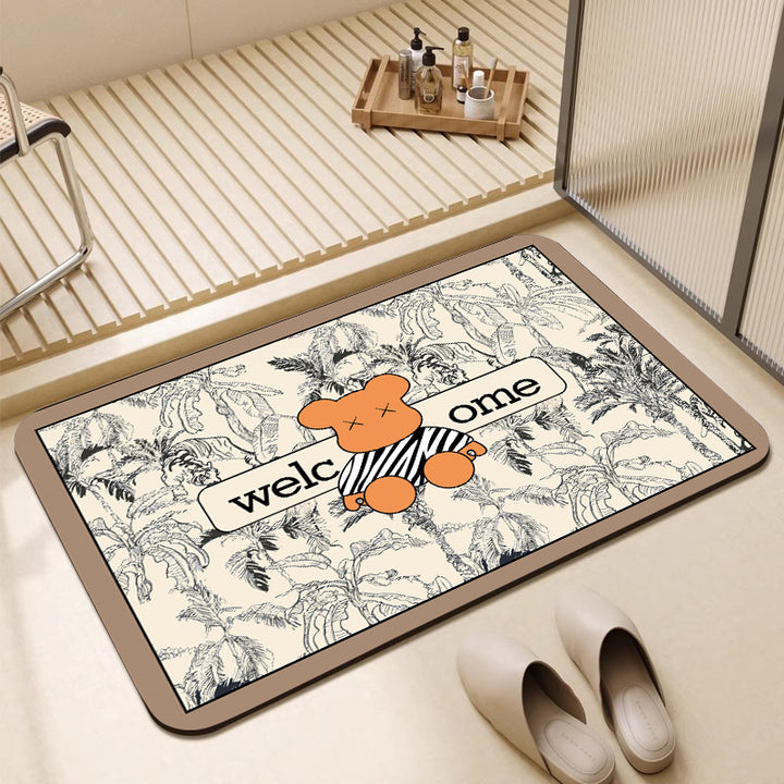 Decorative Cartoon-Themed Floor Mat Stornfield