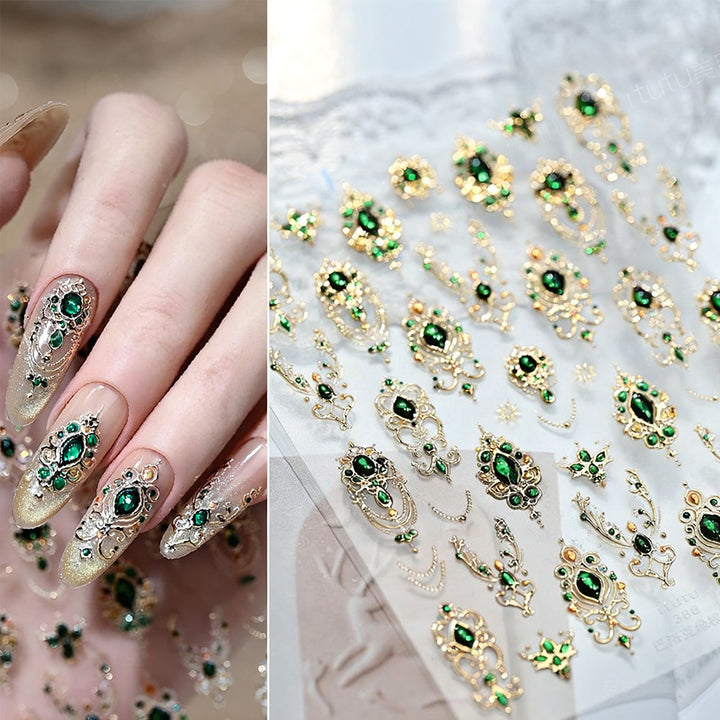 Luxurious Nail Art Gem Embellishments