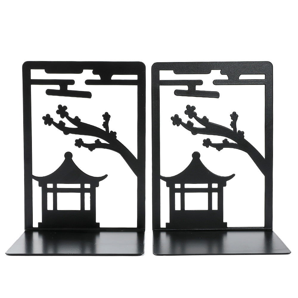 Artistic Deer-Themed Book Ends