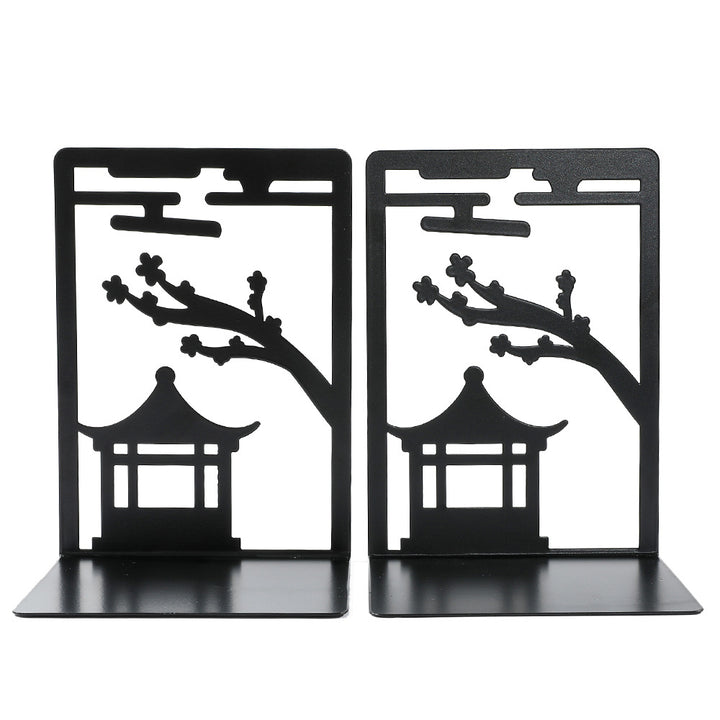 Artistic Deer-Themed Book Ends
