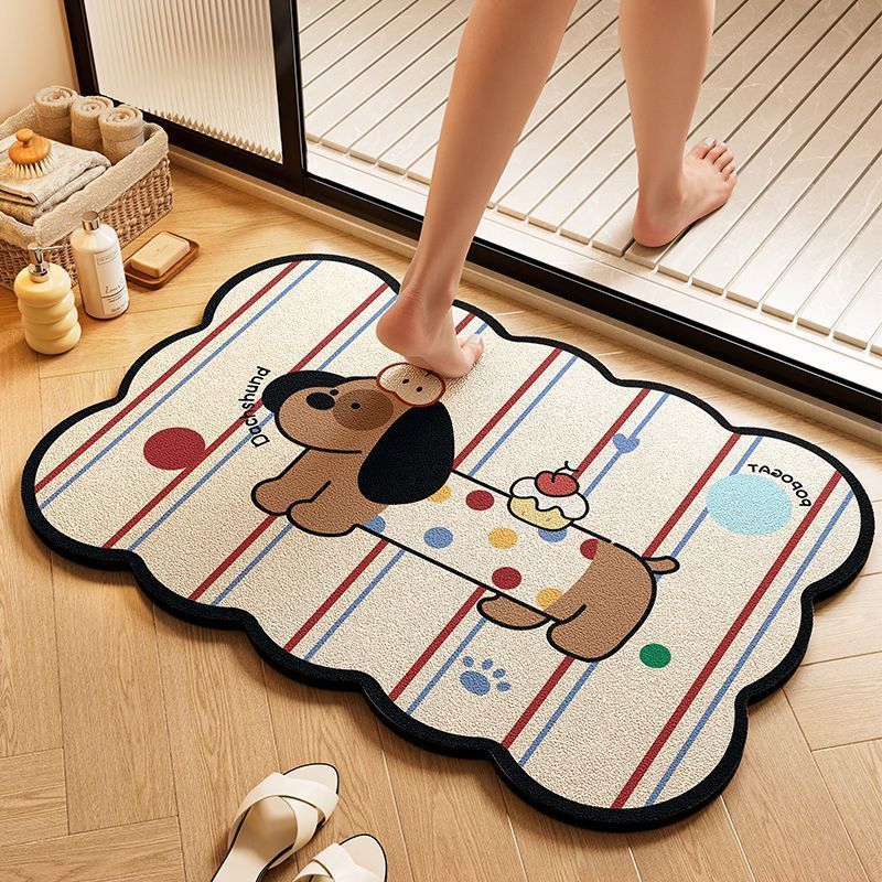 Cute Dachshund Bath Mat