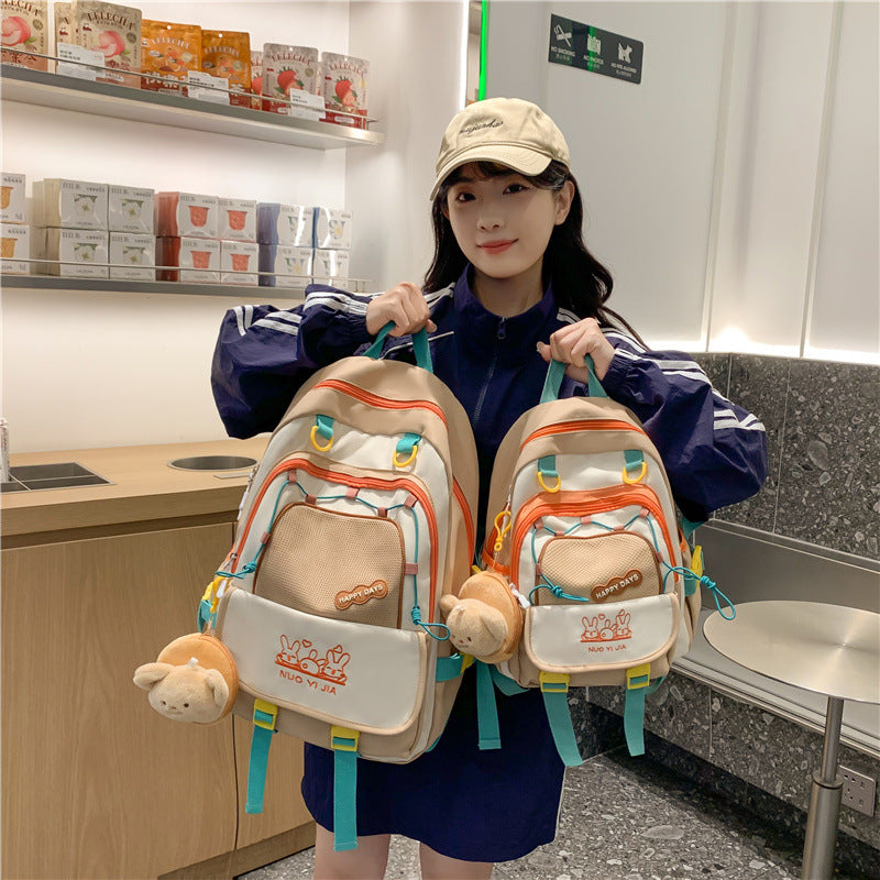 Playful Cartoon Character Backpack Stornfield
