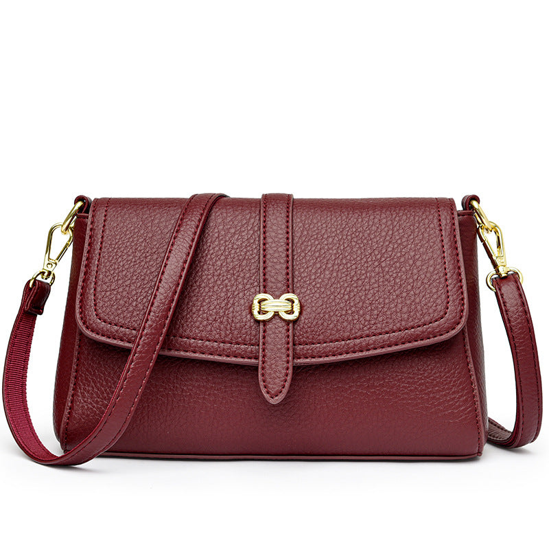 Elegant Faux Leather Crossbody Bag Stornfield