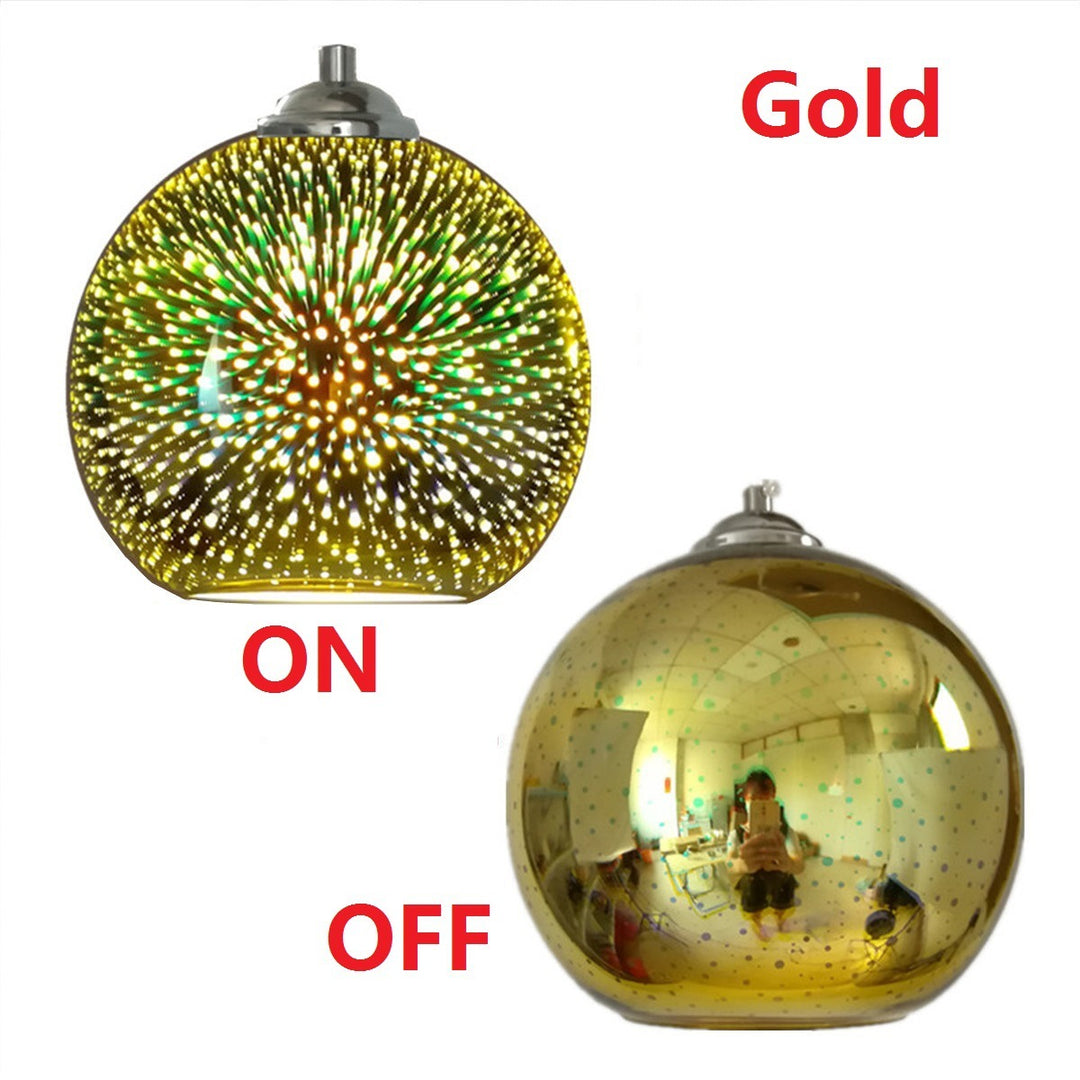 Decorative Sparkling Glass Pendant Light