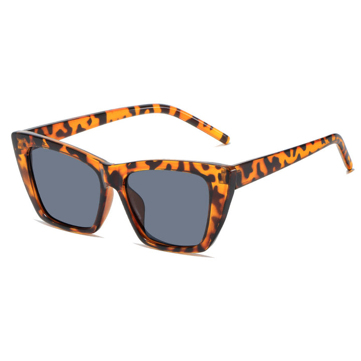 Women's trendy oversized sunglasses with innovative transparent frame Stornfield