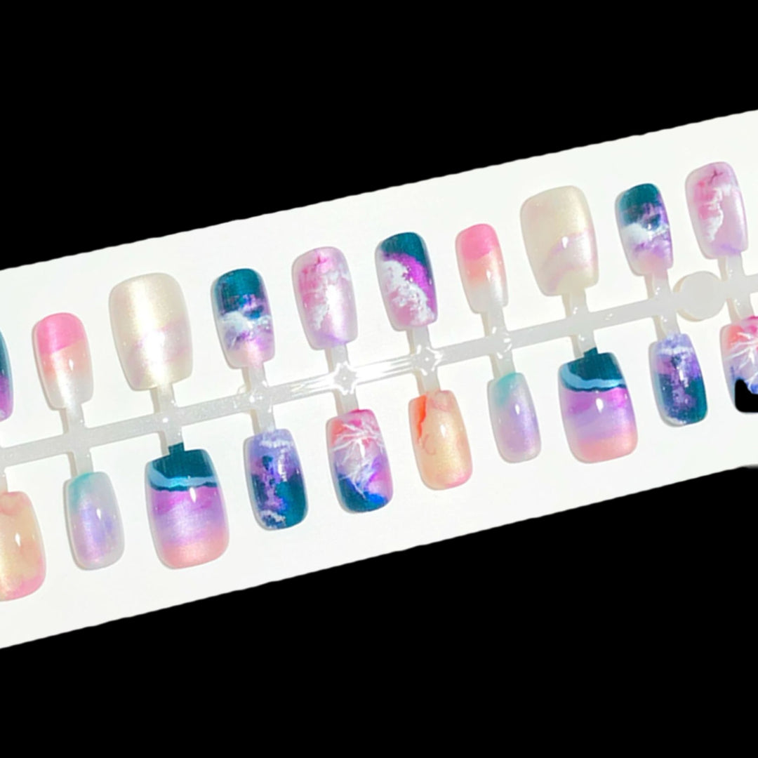 Elegant Ombre Art Press-On Nails