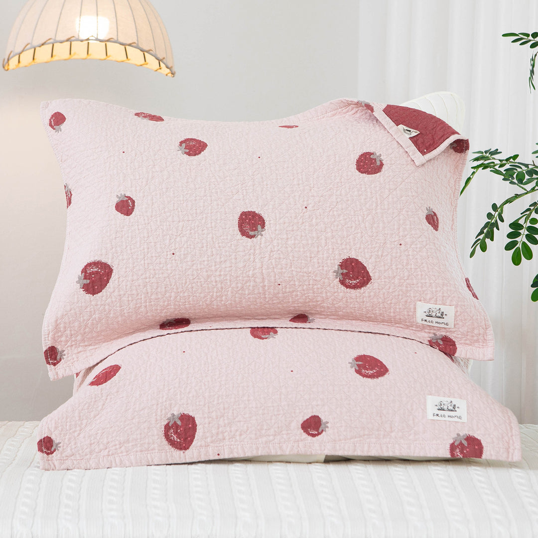 Women's pillowcase with modern checkered pattern Stornfield