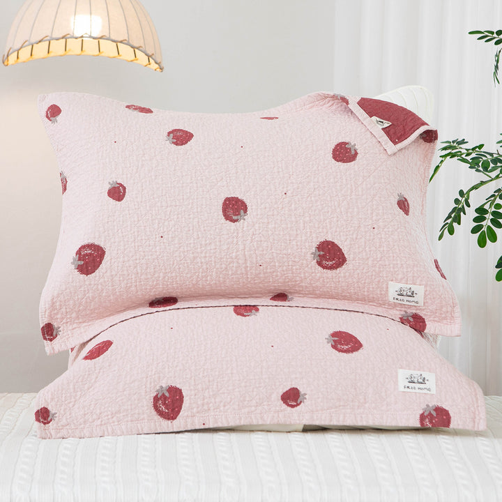 Women's pillowcase with modern checkered pattern Stornfield