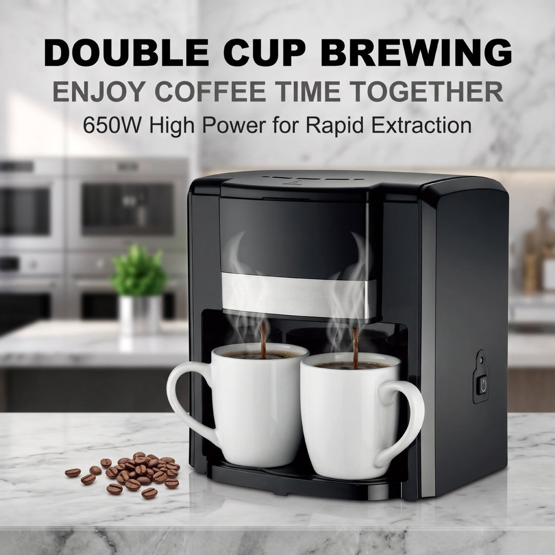 Double-Cup Coffee Brewer Stornfield