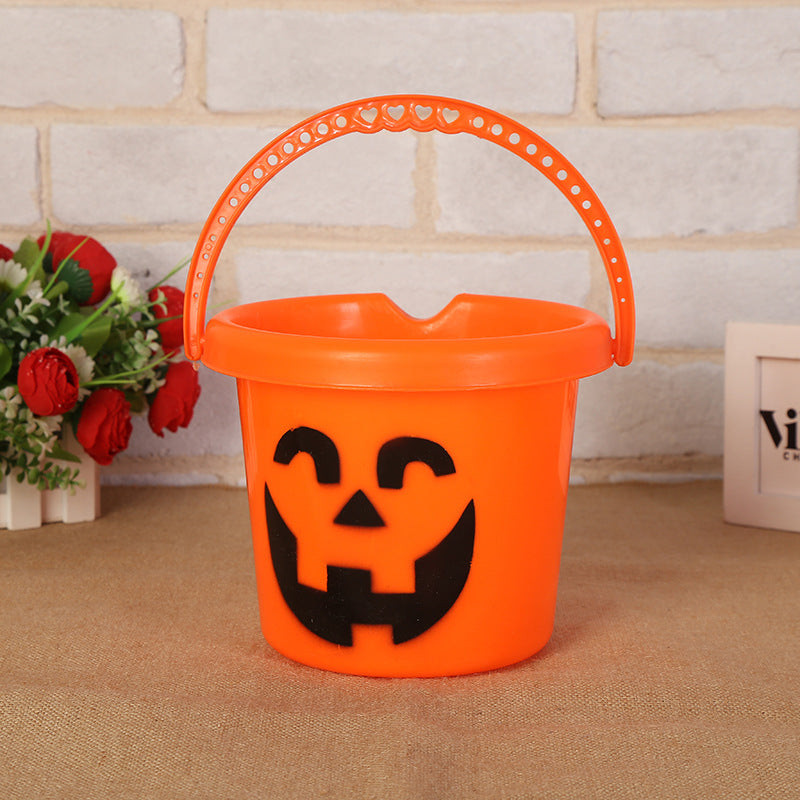 Halloween Themed Pumpkin Trick-or-Treat Bucket Stornfield