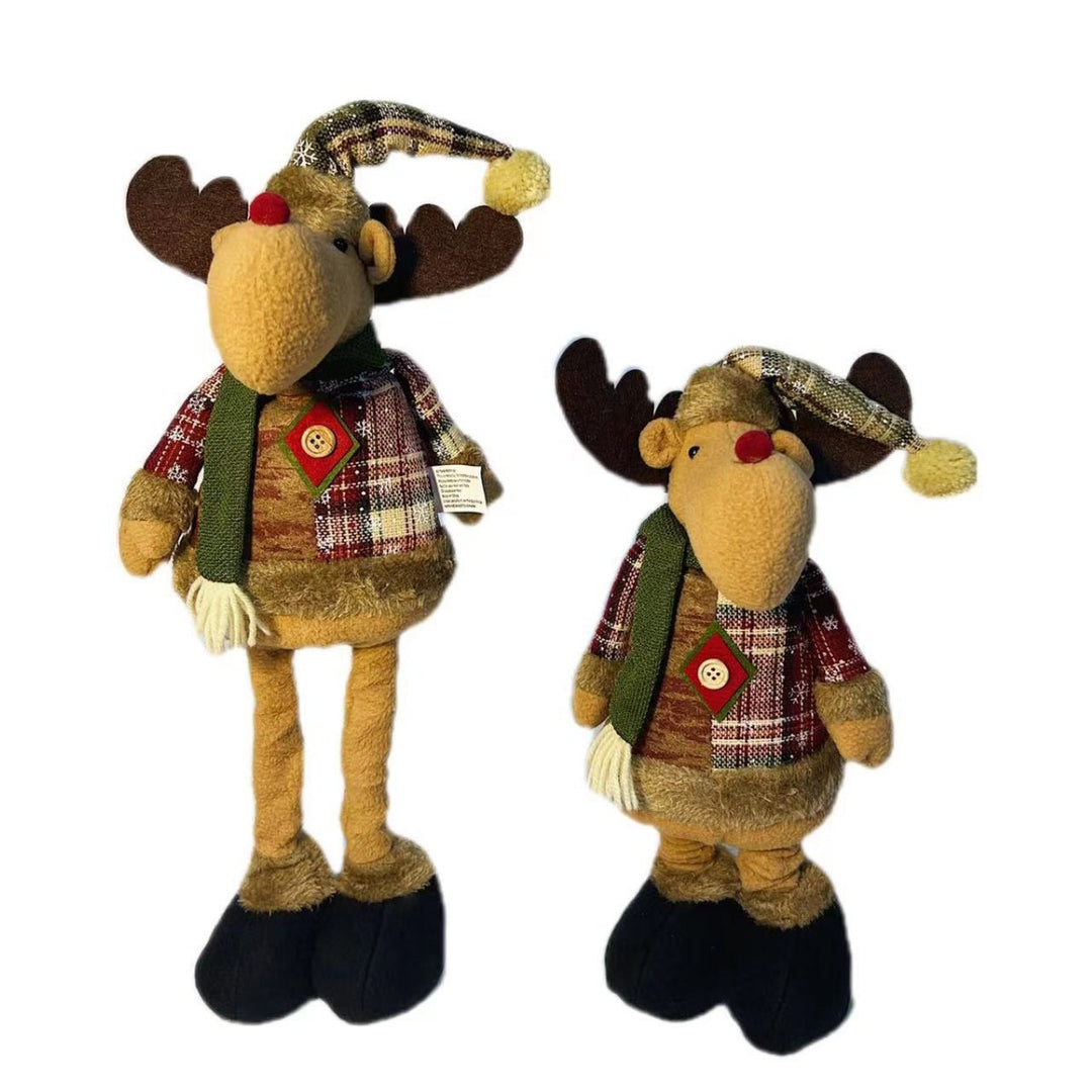 Decorative snowman figure in festive design