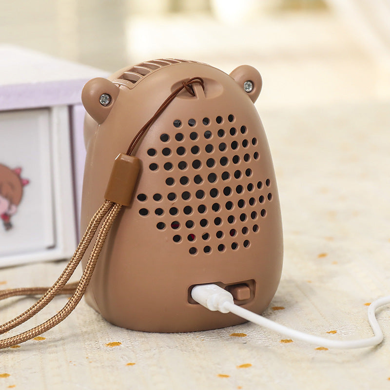 Ladies handheld fan in cute animal design Stornfield