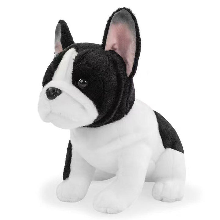 Realistic Border Collie Soft Plush Toy with Fluffy Long Fur Stornfield