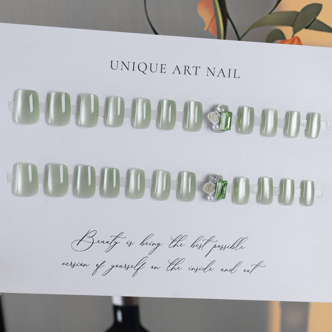 Ornate Decorative Press-On Nails