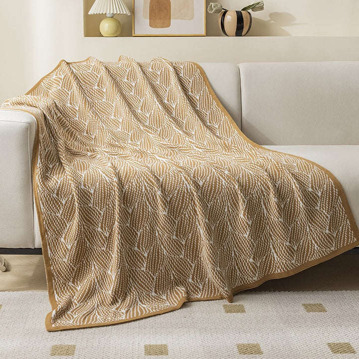Decorative Knit Throw Blanket