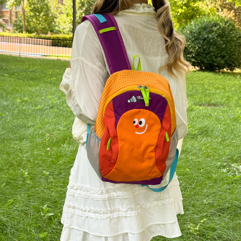 Playful Character-Themed School Backpack Stornfield
