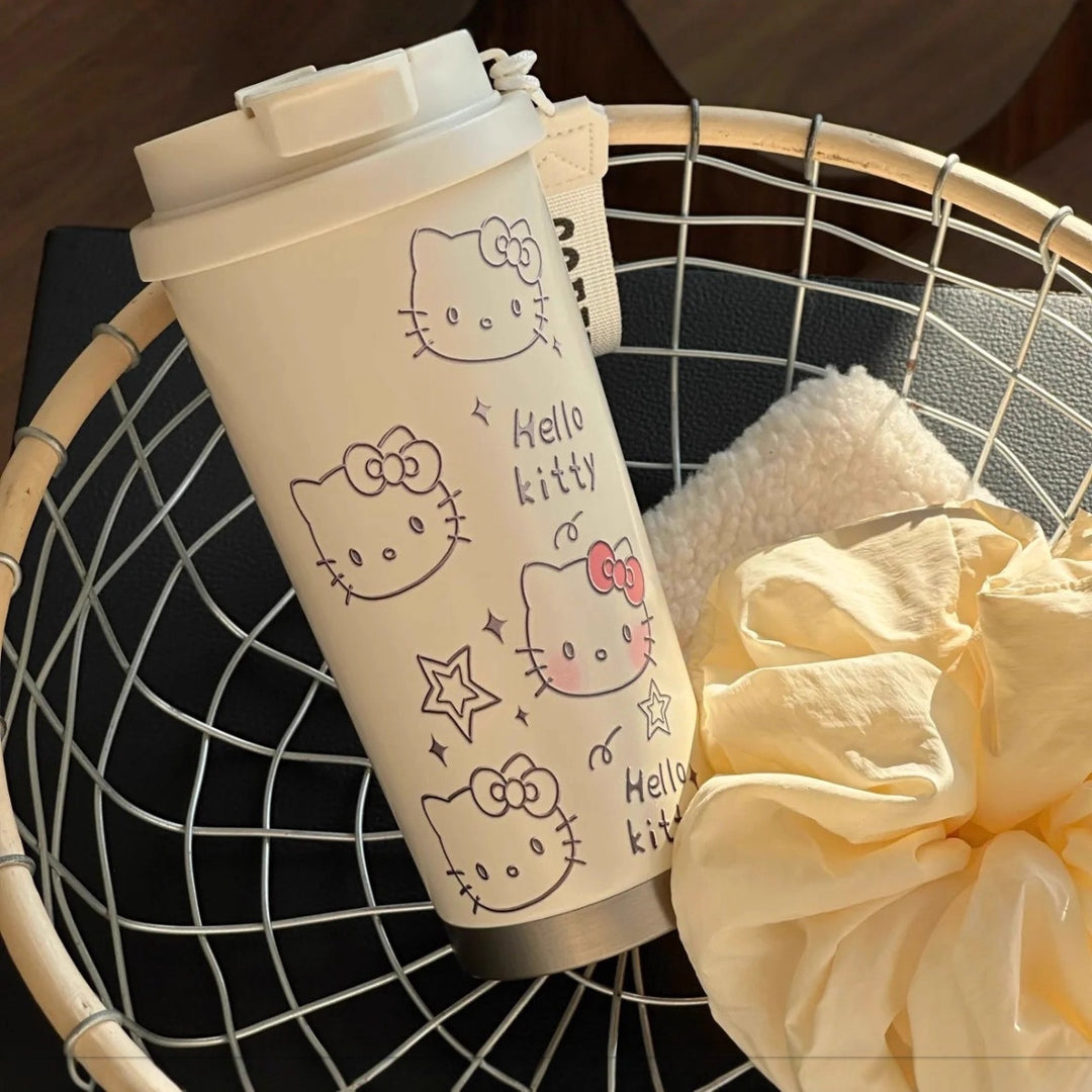 Ladies Insulated Drinking Cup with cute Hello Kitty Design Stornfield