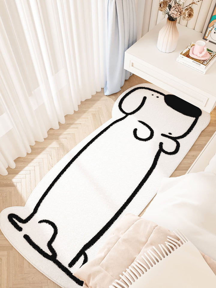 Playful Cat-Themed Accent Rug