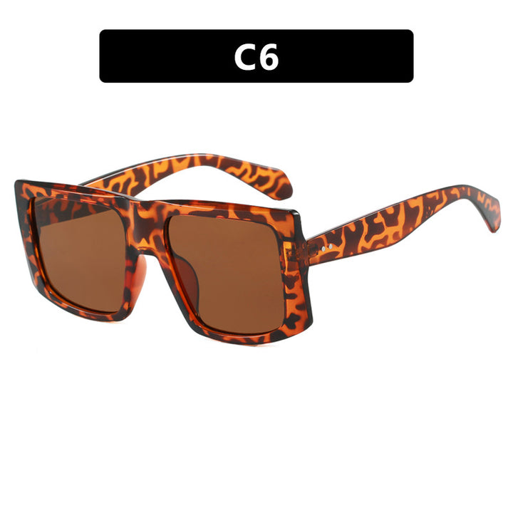 Women's square sunglasses with robust plastic frame and protective UV filter Stornfield