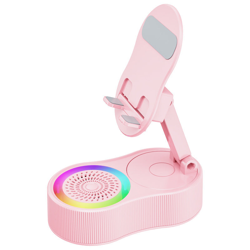Unisex multitasking smartphone mount with integrated Bluetooth speaker Stornfield
