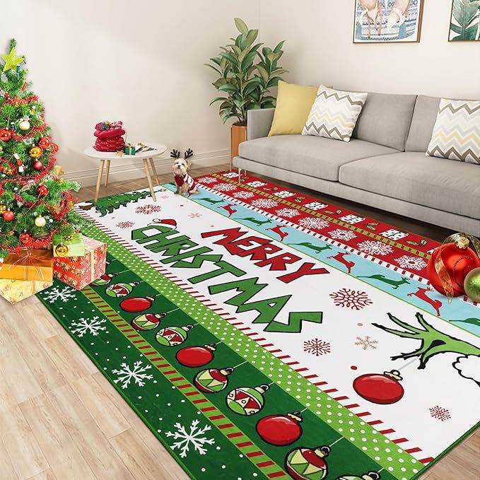 Festive Holiday Area Rug Stornfield