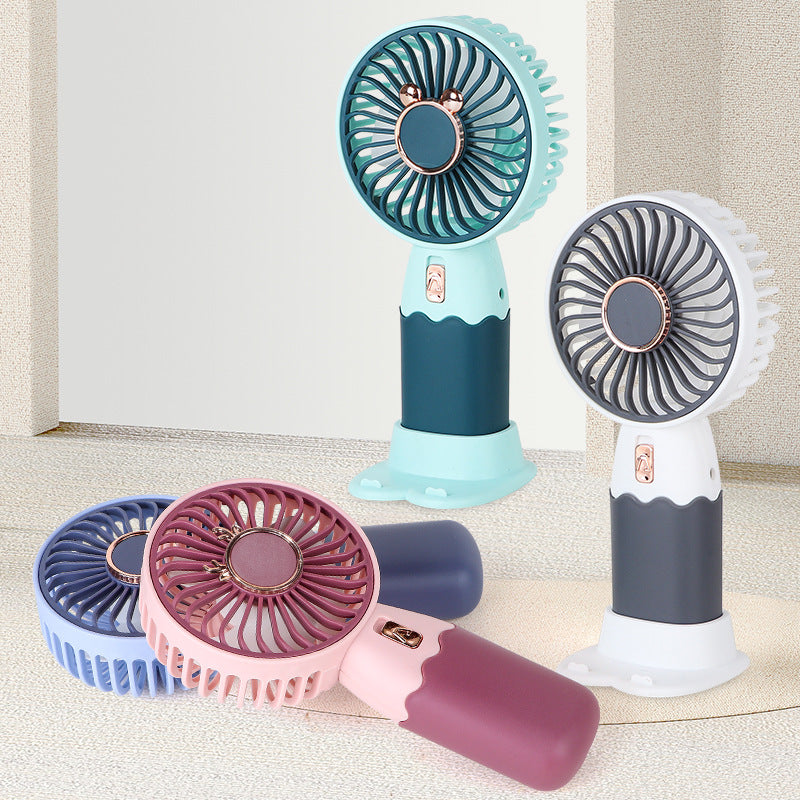 Ladies portable table fan with flexible holder Stornfield