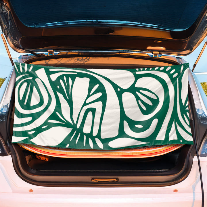 Beach blanket with cheerful summer motif Stornfield