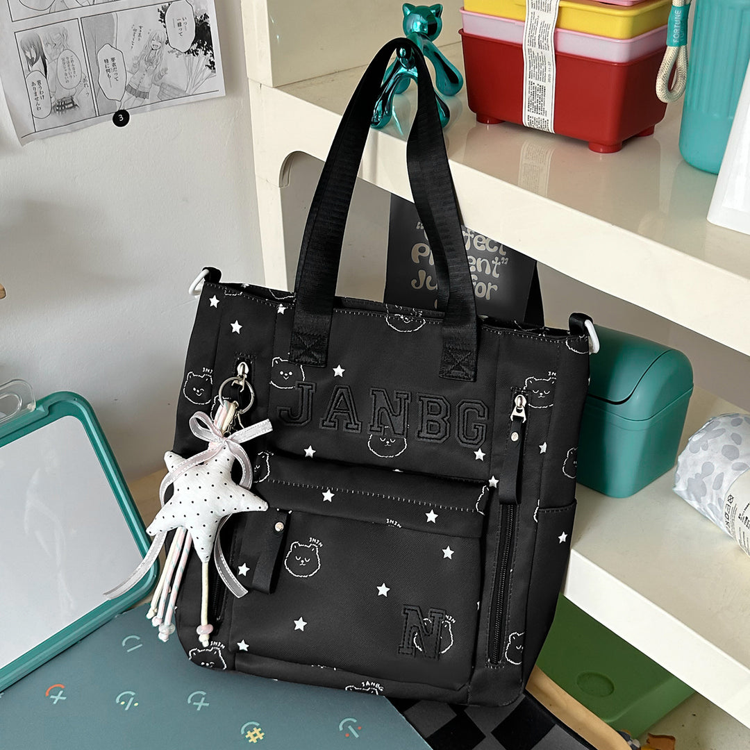 Casual Character-Embellished Backpack Stornfield
