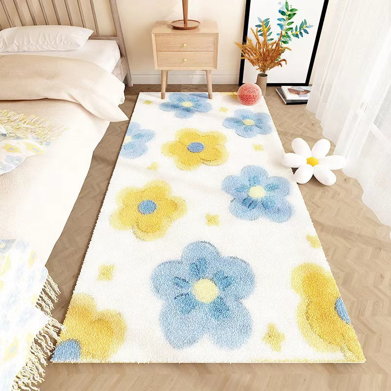 Floral-Themed Soft Floor Mat Stornfield