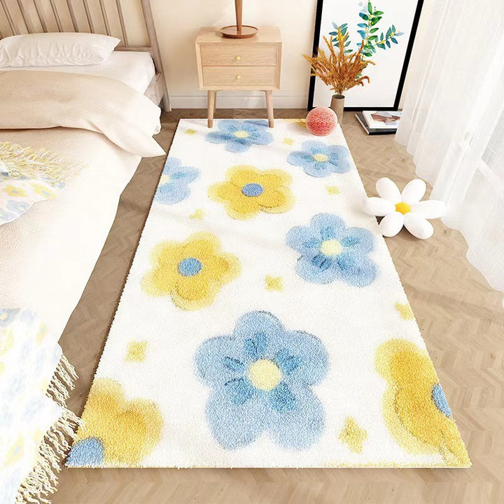 Floral-Themed Soft Floor Mat Stornfield