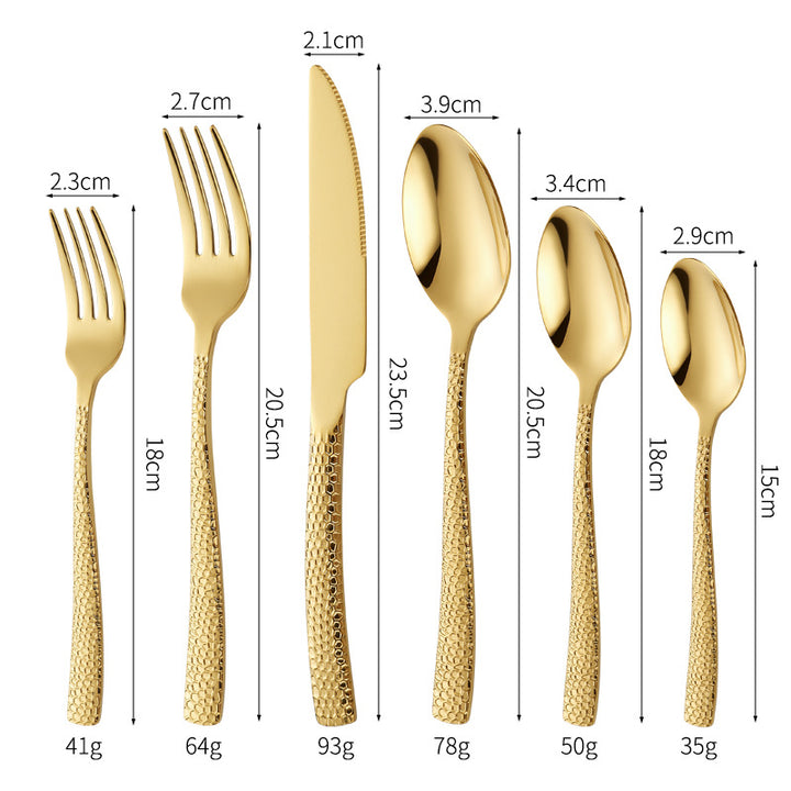 Stylish and Colorful Cutlery Set Made of Stainless Steel Stornfield