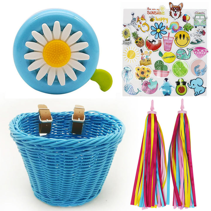 Decorative Woven Bike Basket Stornfield