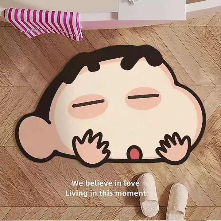 Cartoon Character Themed Floor Mat