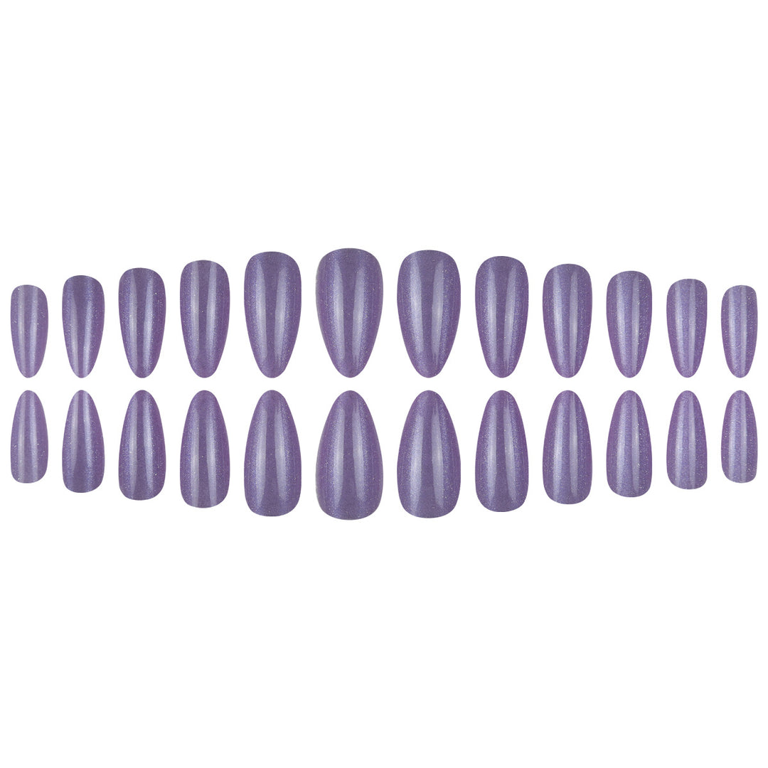 Sparkling Long Stiletto Press-On Nails Stornfield