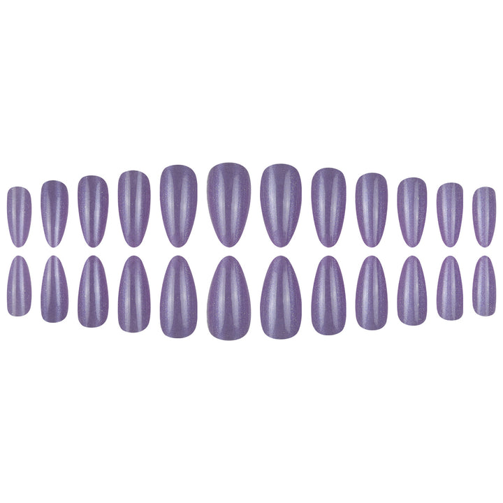 Sparkling Long Stiletto Press-On Nails Stornfield