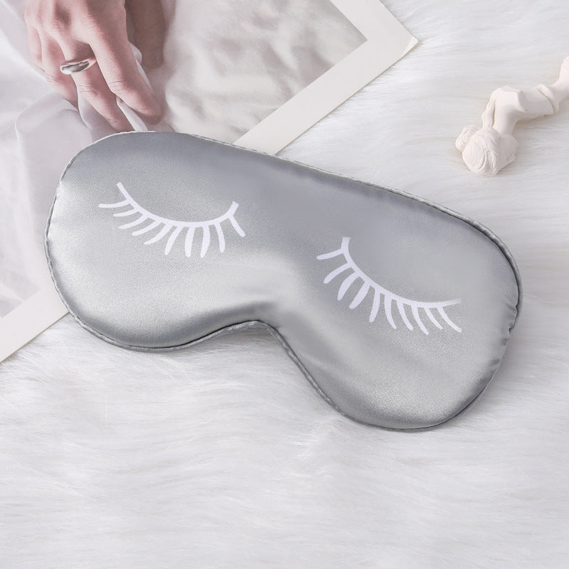 Women's nano silk eye mask with soft padded interior lining and elastic headband Stornfield