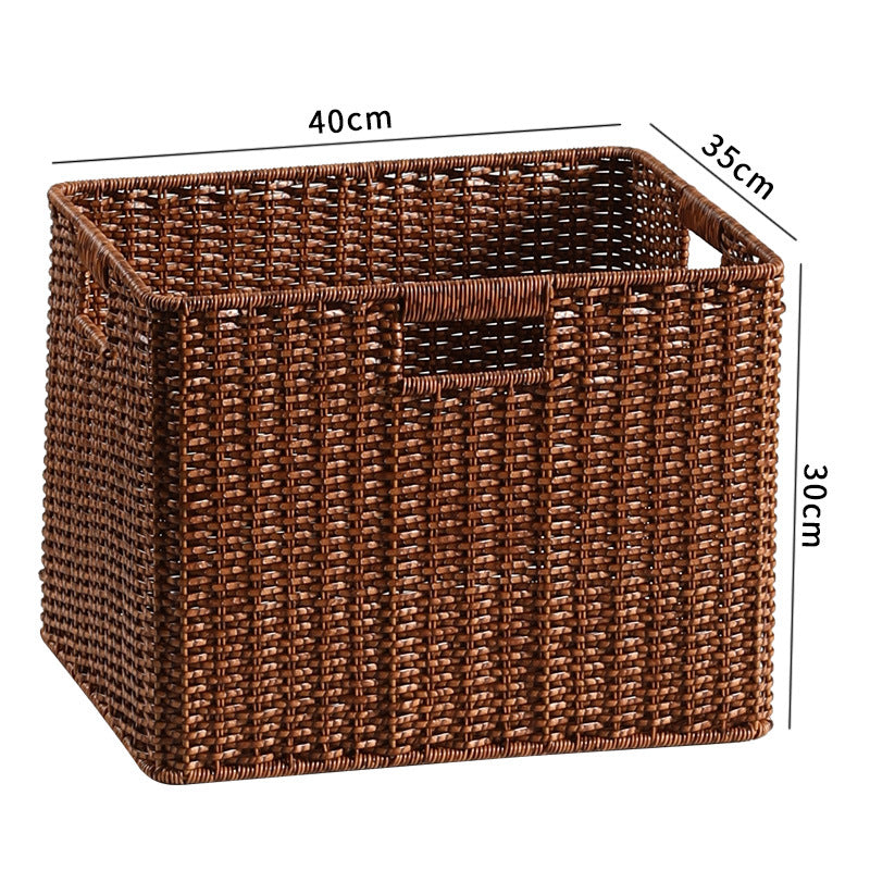 Natural Woven Storage Bin Stornfield