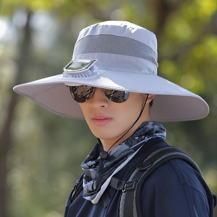 wide-brimmed outdoor sun hat with UV protection, breathable mesh, and adjustable chin strap Stornfield