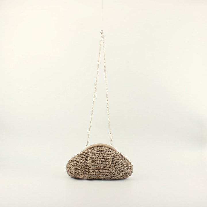 Clutch with decorative braided design Stornfield