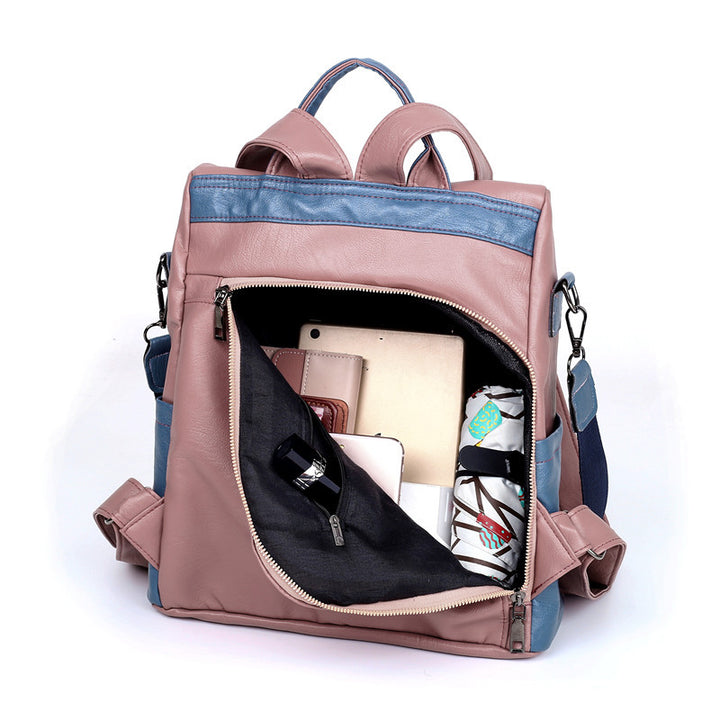 Versatile Leather Backpack Stornfield
