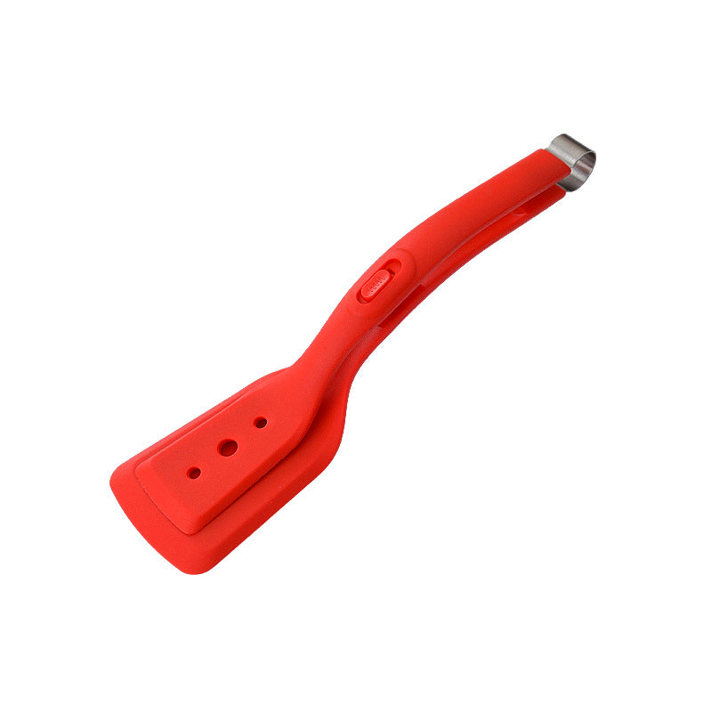 Ergonomic silicone spatula with stainless steel accents Stornfield