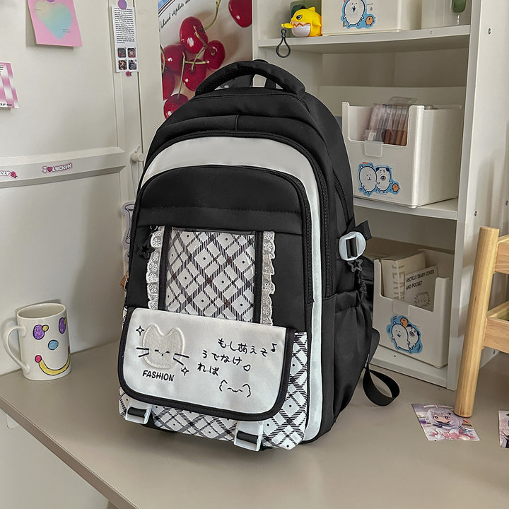 Playful Graphic Design Backpack Stornfield