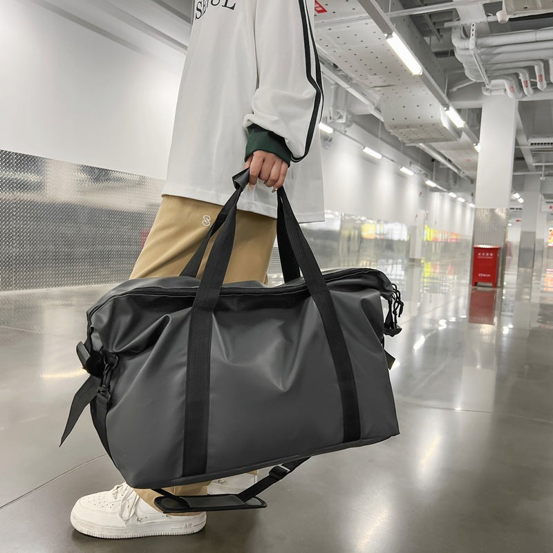 Robust Outdoor Duffel Bag with Waterproof Material and Reinforced Carry Handles Stornfield